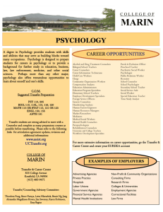 Psychology - College of Marin