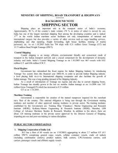 SHIPPING SECTOR