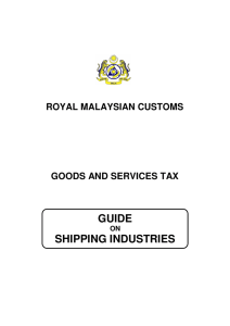 GUIDE SHIPPING INDUSTRIES