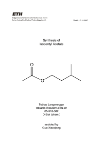 Isopentyl Acetateverbessert