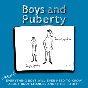 Boys and puberty booklet - Public Health