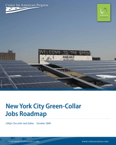 New York City Green-Collar Jobs Roadmap