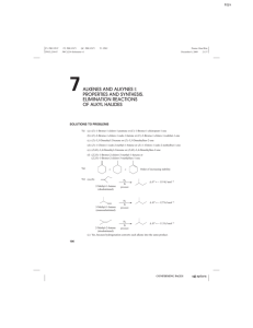 7alkenes and alkynes i: properties and synthesis. elimination