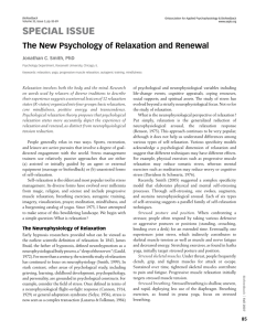 The New Psychology of Relaxation and Renewal