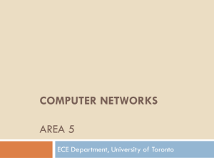 Computer Networks - Electrical & Computer Engineering