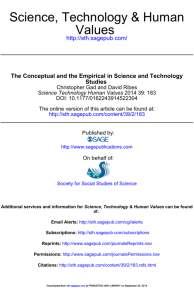 The Conceptual and the Empirical in Science and