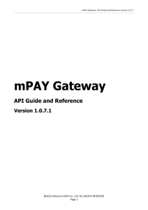 mPay Gateway