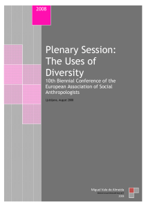 Plenary Session: The Uses of Diversity