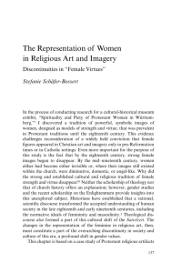 The Representation of Women in Religious Art and Imagery