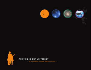 How big is the universe - Harvard-Smithsonian Center for Astrophysics
