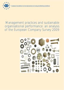 Management practices and sustainable organisational