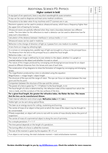 P3 checklist - Marple Hall School