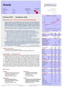 Oracle - Independent Equity Research