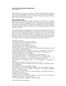 Draft 27 Feb. 2004 For Energy Politics Shell's reserves decline and