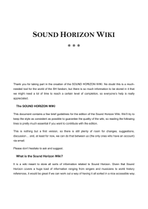 sound horizon wiki
