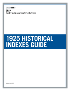 1925 historical indexes guide