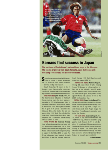 Koreans find success in Japan