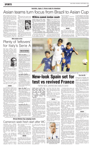 New-look Spain set for test vs revived France