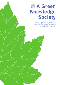 A Green Knowledge Society