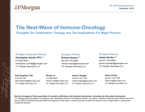 The Next-Wave of Immuno-Oncology