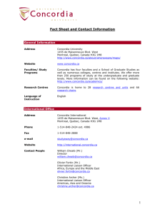 1 Fact Sheet and Contact Information
