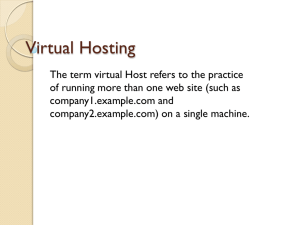 Virtual Hosting