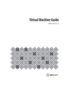 VMware Server Virtual Machine Guide