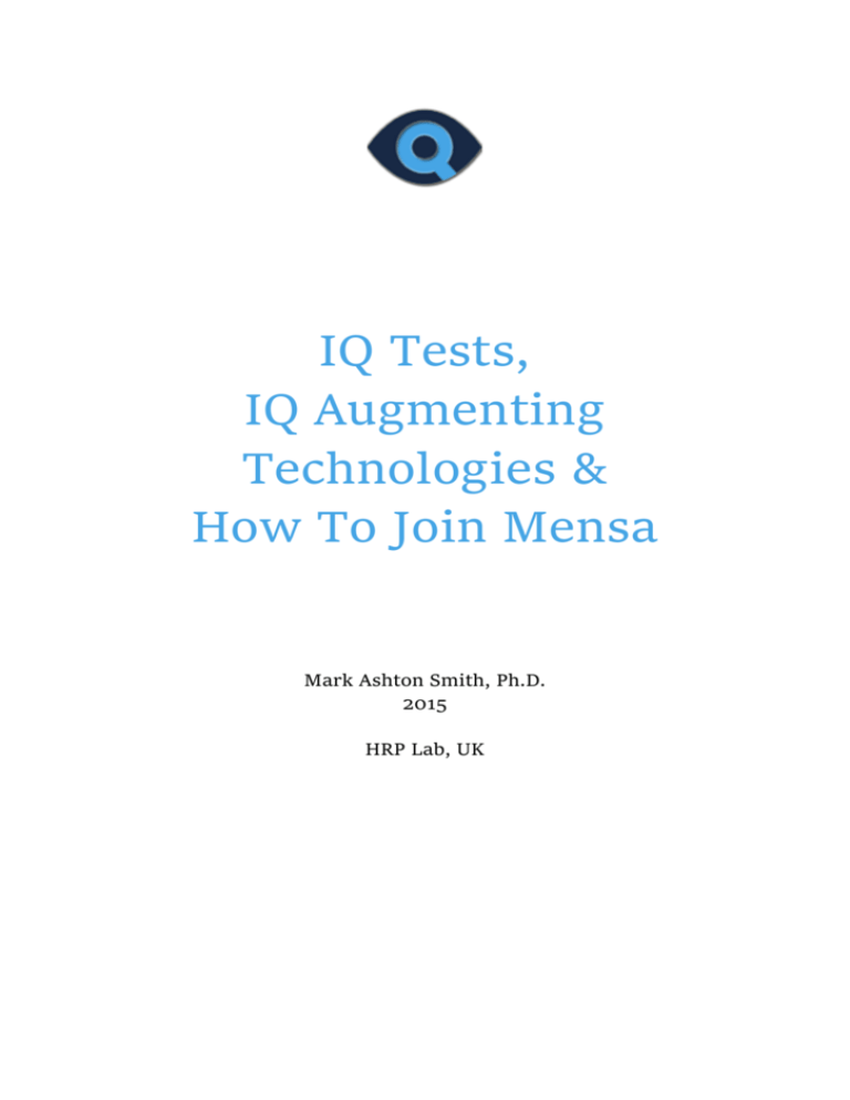 Mensa 130 iq über IQ Test