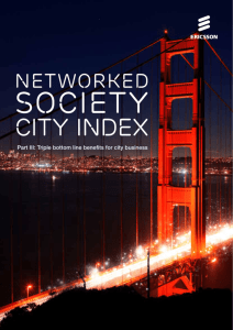 Networked Society City Index Part 3: Triple bottom line benefits for
