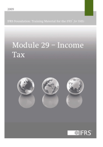 Module 29 – Income Tax