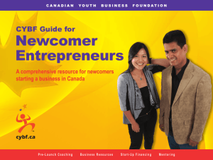 Newcomer Entrepreneurs