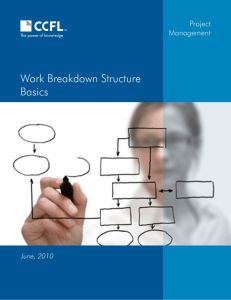 Work Breakdown Structure Basics