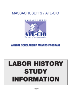 labor history study information