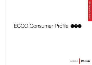 ECCO Consumer Profile