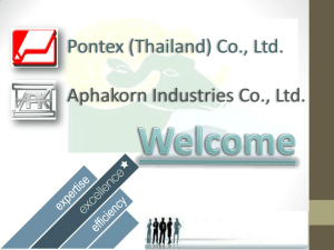 Pontex (Thailand) Co., Ltd