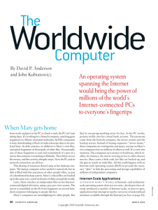 The Worldwide Computer.