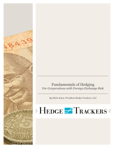 Fundamentals Of Hedging For Corporations With Foreign Exchange