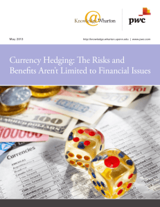 Currency Hedging