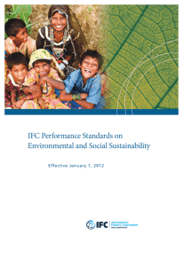 IFC Performance Standards on Environmental and Social