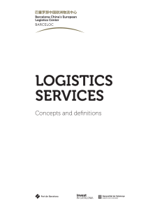 BARCELOC - Logistics services concepts and definitions.indd