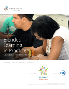 Blended Learning in Practice: