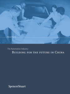 Building for the future in China