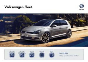 Volkswagen Fleet. - Service