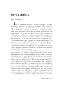 Moving Stillness