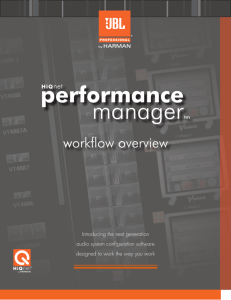 Performance Manager Brochure - HiQnet