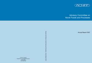 ACNFP Annual Report 2007