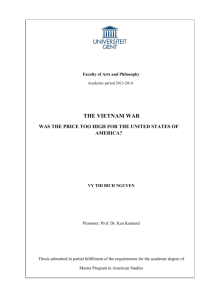 the vietnam war - Ghent University Library