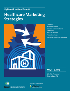 Healthcare Marketing Strategies