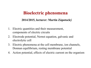 Electric phenomena