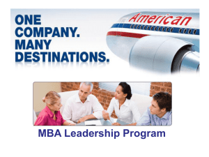 MBA Leadership Program